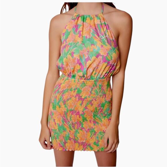 ^NWOT Lost + Wander Eternal Lights Mini Dress - Sz XS - Picture 1 of 9